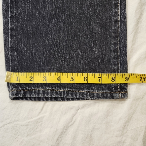 Calvin Klein Black Denim Straight Leg Jeans - Mens Size 34 - Picture 12 of 12